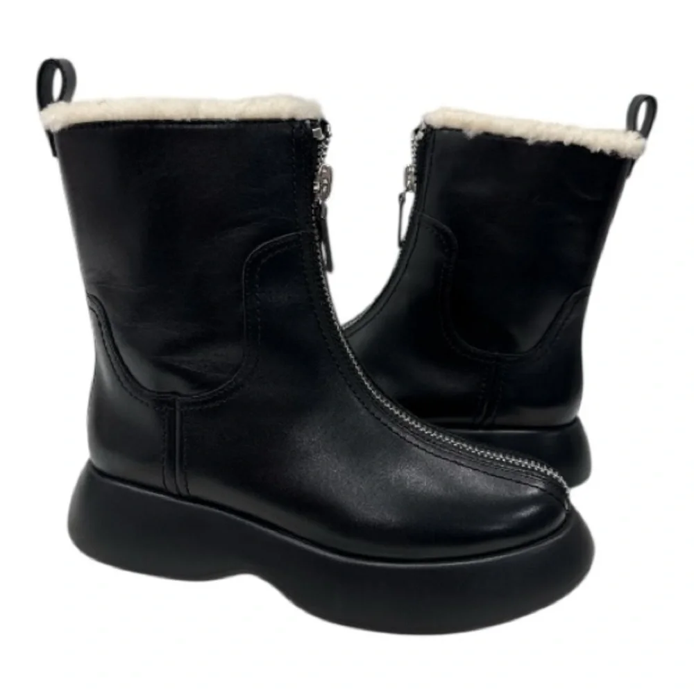 3.1 Phillip Lim Women's Mercer Zip Combat Boots Size 36 US 6